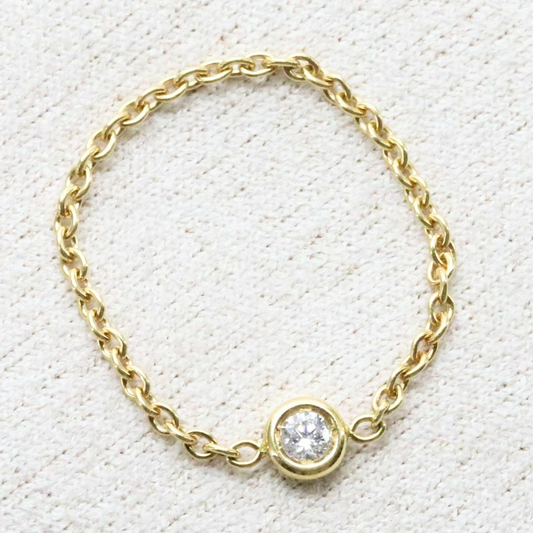 Christian Dior(クリスチャンディオール)のディオール リング K18 ダイヤ ミミウィ ダイヤ チェーン/24-516S レディースのアクセサリー(リング(指輪))の商品写真