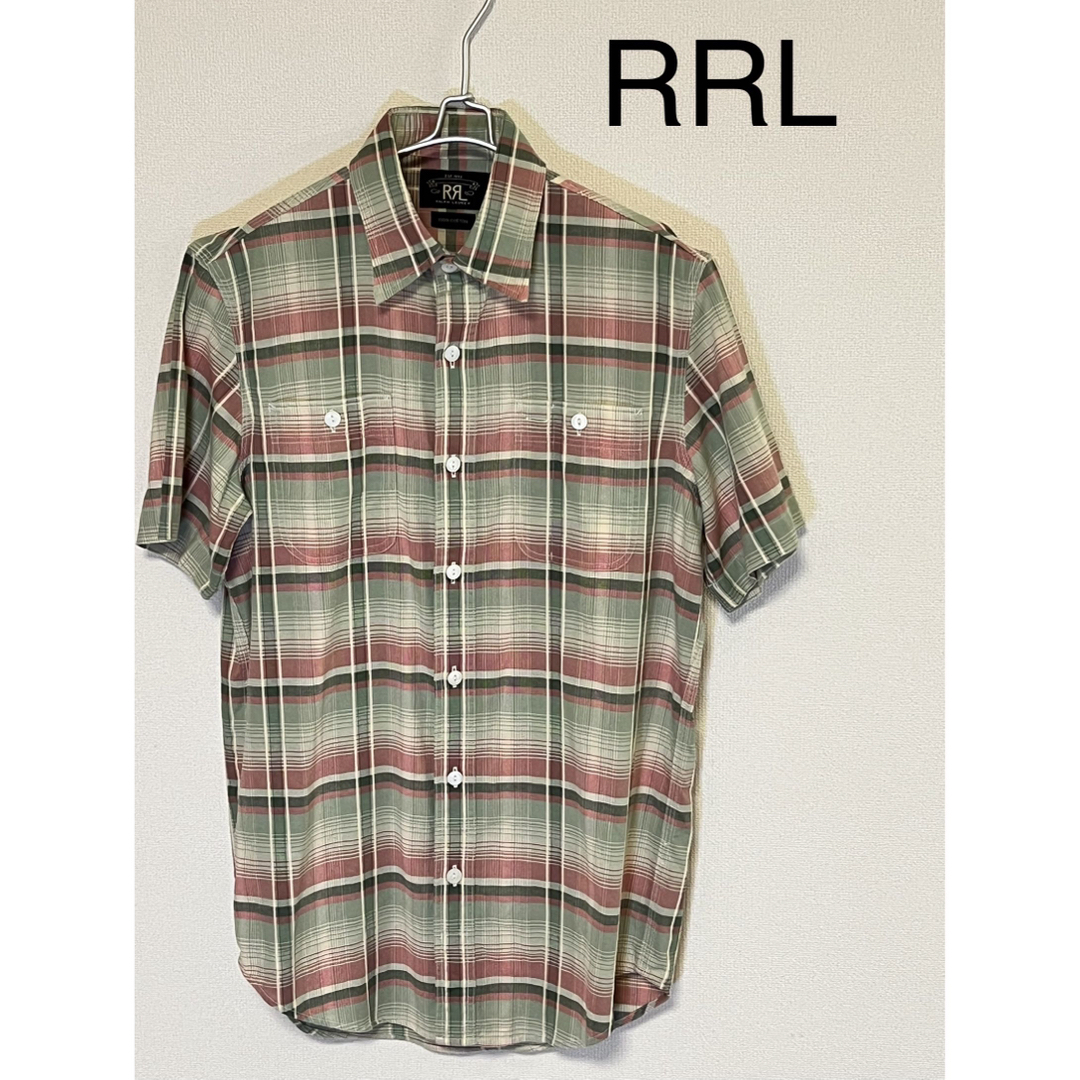 RRL(ダブルアールエル)のレアカラー　RRL　ダブルアールエル　半袖　シャツ　チェック メンズのトップス(シャツ)の商品写真