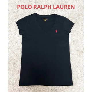 POLO RALPH LAUREN - ポロ　ラルフローレン　レディース　Tシャツ　ブラック　半袖　XS