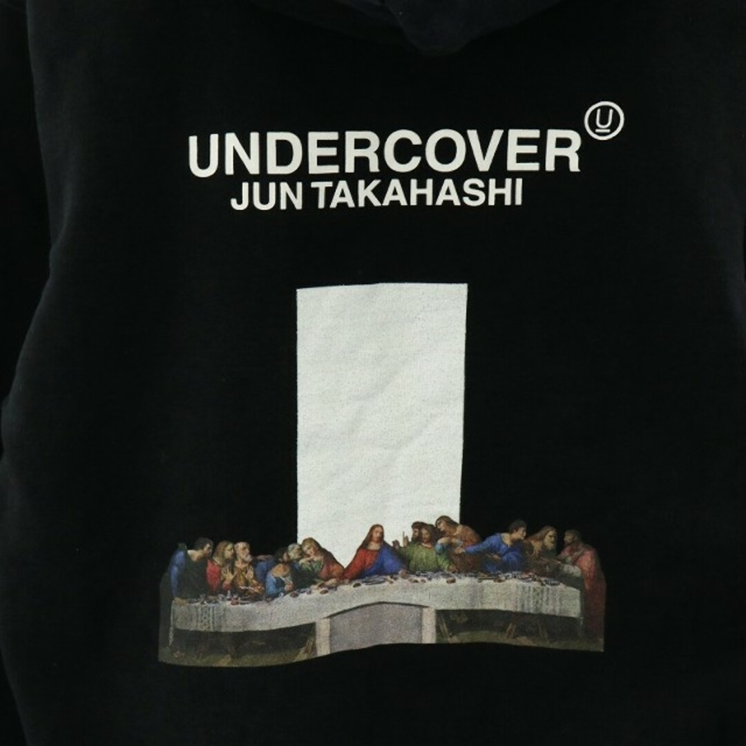 UNDERCOVER(アンダーカバー)のUNDERCOVER Last Suppor 最後の晩餐 パーカー 2 M 黒 メンズのトップス(パーカー)の商品写真