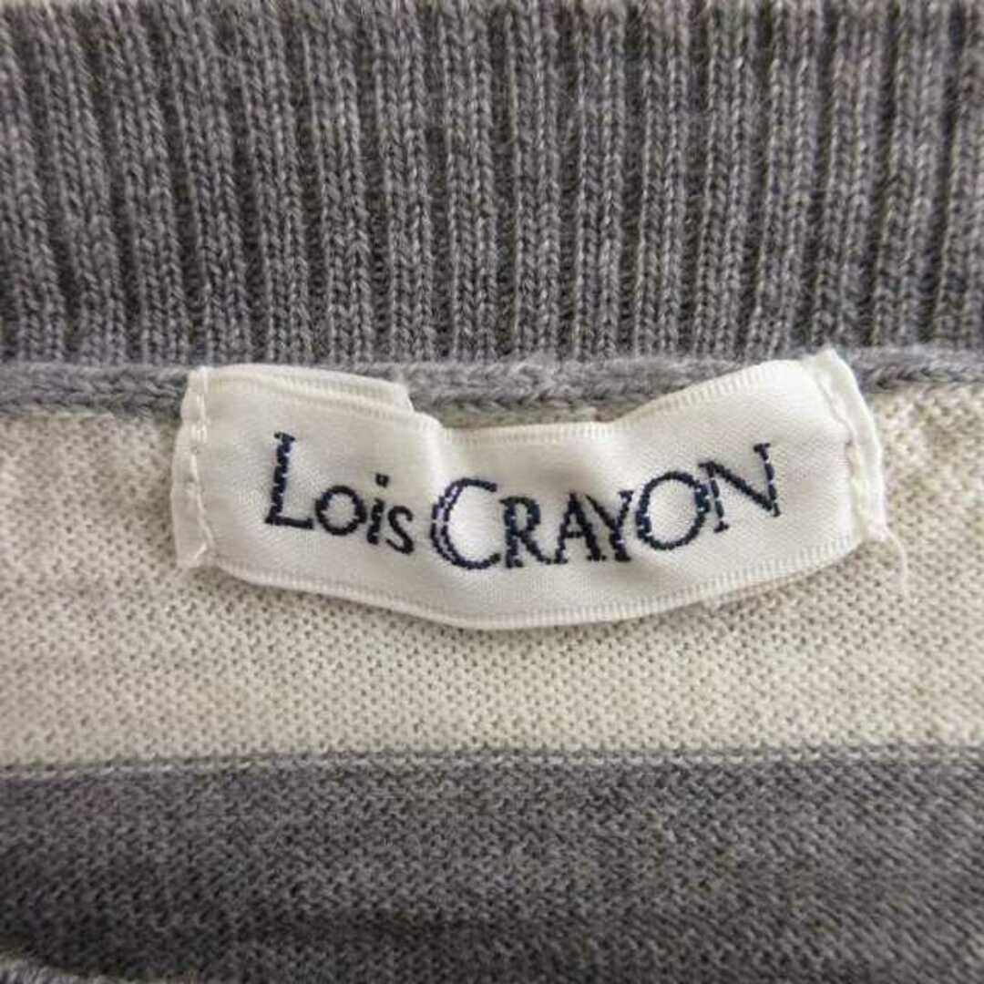 Lois CRAYON(ロイスクレヨン)のロイスクレヨン ニット セーター スクエアネック ウール 16002406-7 レディースのトップス(ニット/セーター)の商品写真