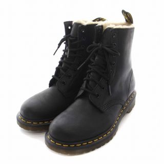 ドクターマーチン(Dr.Martens)のドクターマーチン セレナ 8ホール ブーツ ファーブーツ UK6 25cm 黒(ブーツ)