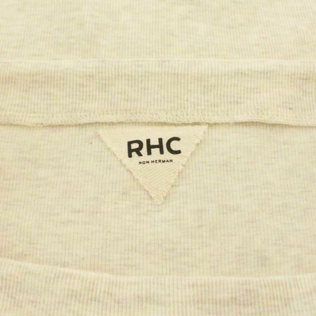 Ron Herman(ロンハーマン)のロンハーマン RHC カットソー Tシャツ 五分袖 XS アイボリー /KQ レディースのトップス(その他)の商品写真