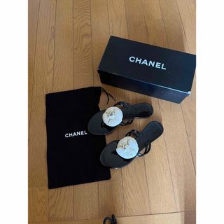 CHANEL カメリアサンダル 新品未使用！