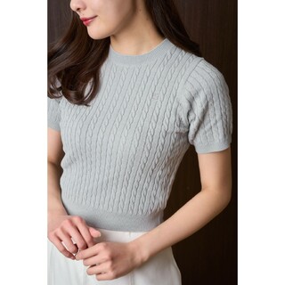 Her lip to - Her lip to／Essential Cable Knit／トップスのみ