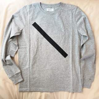 Saturdays NYC - Saturdays NYC ロンT シンプル　Tシャツ　グレー　Sサイズ