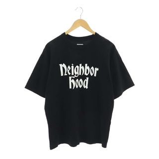 NEIGHBORHOOD - ネイバーフッド プリント Tシャツ カットソー 半袖 プルオーバー M 白 黒