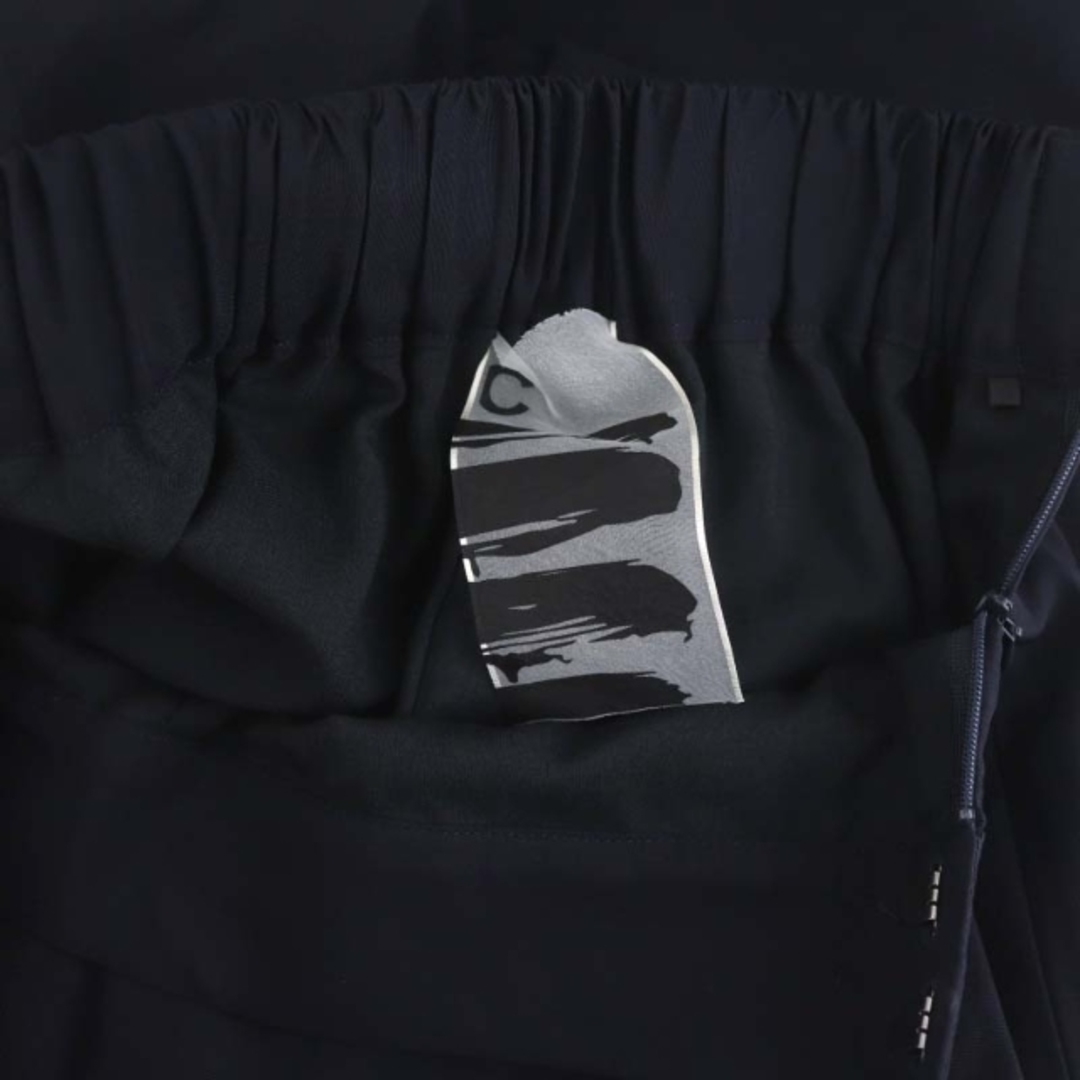 カオス センタープレスワイドパンツ ボトムス サイドファスナー 36 S 濃紺 レディースのパンツ(その他)の商品写真