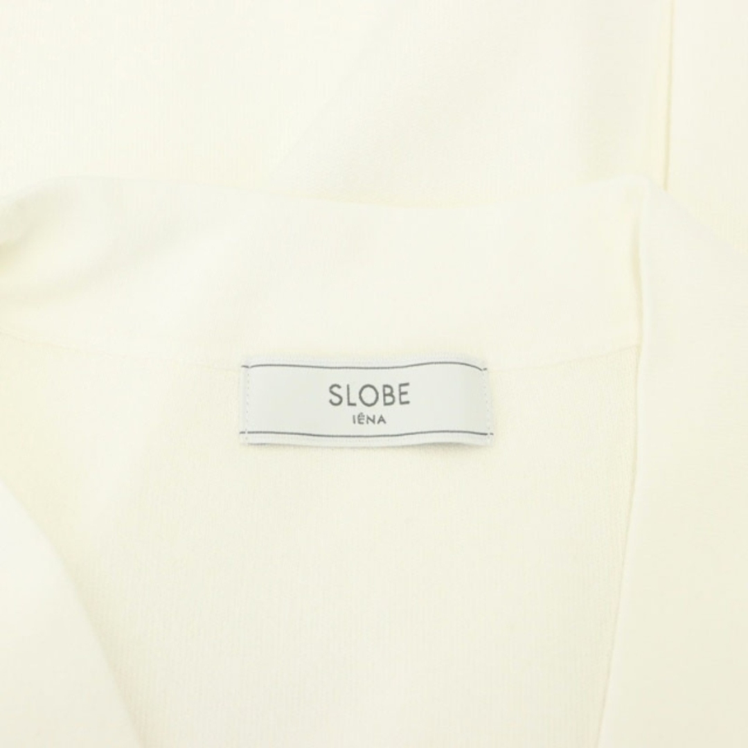 SLOBE IENA(スローブイエナ)のスローブ イエナ 24SS スムースニットカーディガン 長袖 白 レディースのトップス(カーディガン)の商品写真
