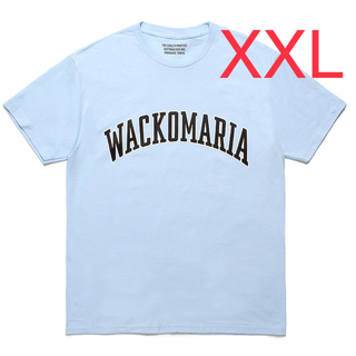 ワコマリア(WACKO MARIA)のXXLサイズ wackomaria Tシャツ ライトブルー(Tシャツ/カットソー(半袖/袖なし))
