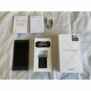 ソニー(SONY)のXperia XZ Premium Deepsea Black 64 GB(スマートフォン本体)