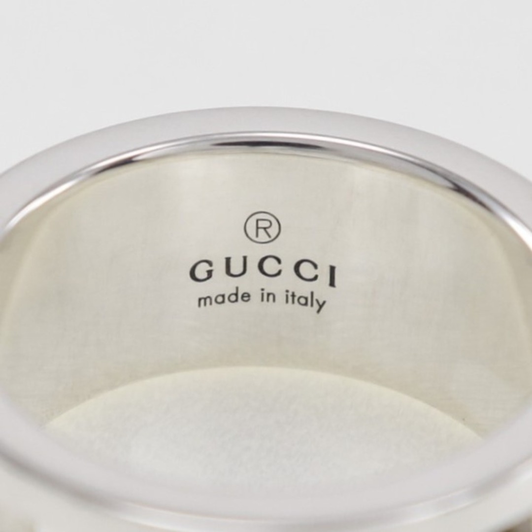 Gucci(グッチ)の【GUCCI】グッチ ブランテッドG シルバー925 7.5号 約7.0g レディース リング・指輪 レディースのアクセサリー(リング(指輪))の商品写真