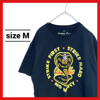 90s 古着 コブラ会 Tシャツ ブラックT M (Tシャツ/カットソー(半袖/袖なし))