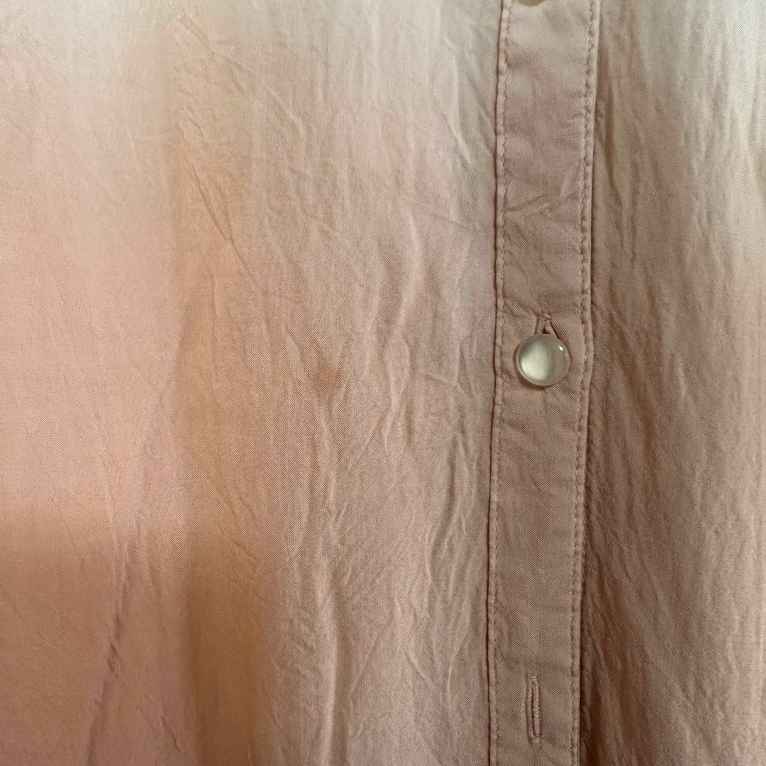 7分袖シャツ Mサイズ レディースのトップス(シャツ/ブラウス(長袖/七分))の商品写真