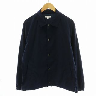 ビューティアンドユースユナイテッドアローズ(BEAUTY&YOUTH UNITED ARROWS)のB&Y BY TR タイプライター コーチジャケット ブルゾン M 紺(ブルゾン)