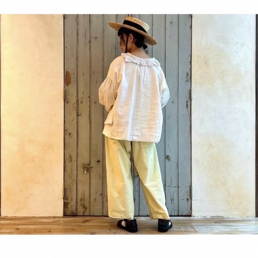 nest Robe - 【タグ付き新品未使用】近江晒しフラワーカラー nest Robe - 【タグ付き新品未使用】近江晒しフラワーカラー