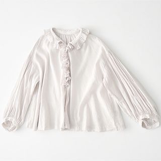 ネストローブ(nest Robe)の【タグ付き新品未使用】近江晒しフラワーカラー ブラウス(シャツ/ブラウス(長袖/七分))