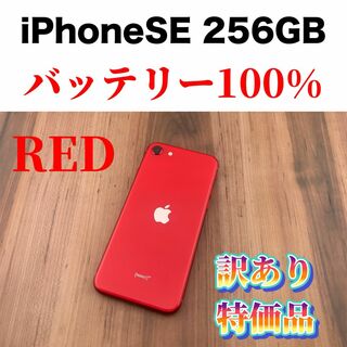 89iPhone SE 第2世代(SE2)レッド 256GB SIMフリー本体