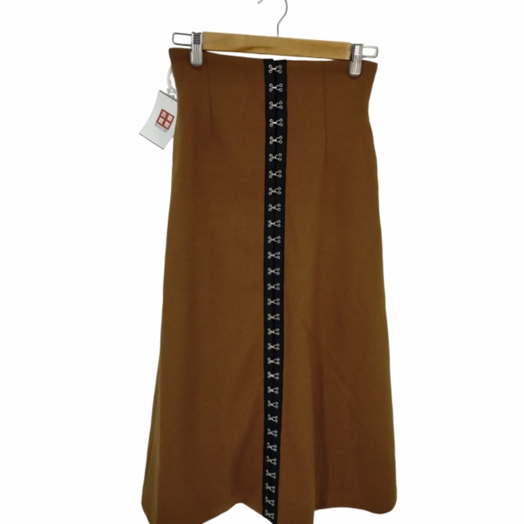 Ameri VINTAGE(アメリヴィンテージ)のAMERI(アメリ) MANY CLASP SKIRT スカート ロング フレア レディースのスカート(その他)の商品写真