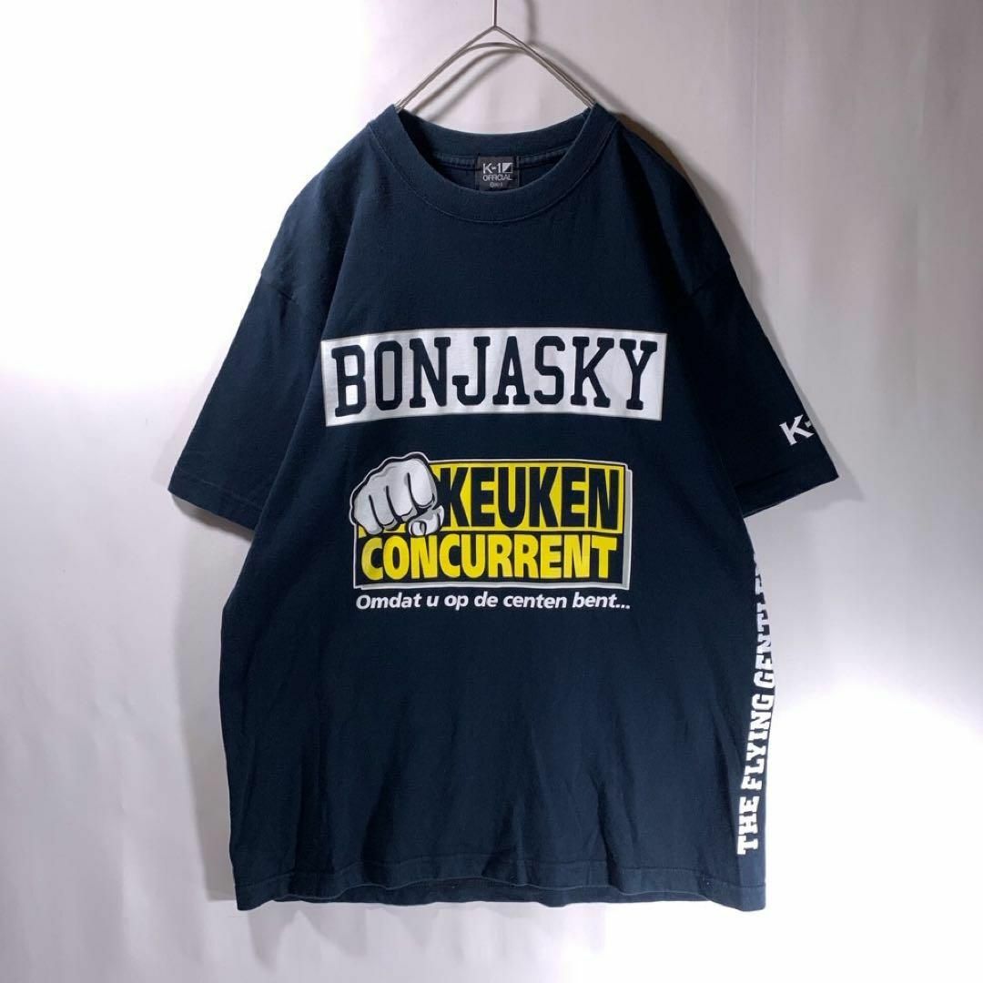 00s K-1 WORLD GP 格闘技 Tシャツ レミーボンヤスキー メンズのトップス(Tシャツ/カットソー(半袖/袖なし))の商品写真