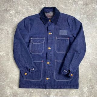 ラングラー(Wrangler)のWRANGLER 70's 70s デニムカバーオール ブランケットライナー ラングラー 襟切り替え ヴィンテージ 369U(カバーオール)