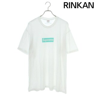 シュプリーム(Supreme)のシュプリーム ×ティファニー TIFFANY&Co.  21AW  Box Logo Tee ボックスロゴTシャツ メンズ XL(Tシャツ/カットソー(半袖/袖なし))