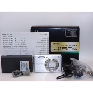 【外観特上級】FUJIFILM デジタルカメラ FinePix (ファインピックス) J150W シルバー FX-J150WS