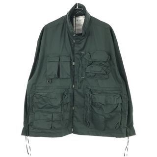 エフシーイー(F/CE.)のF/CE. エフシーイー 24SS PIGMENT DYE UTILITY BLOUSON ピグメントダイユーティリティ ブルゾン FPU08241U0001 グリーン L(その他)