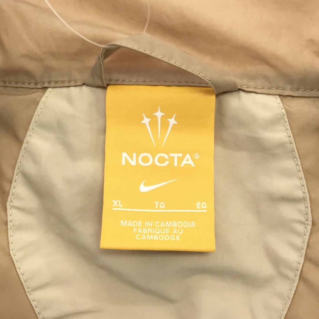 NIKE(ナイキ)のNIKE NOCTA ナイキ ノクタ NRG Track Jacket ナイロントラックジャケット FN7666-200 ブラウン系 XL メンズのジャケット/アウター(その他)の商品写真