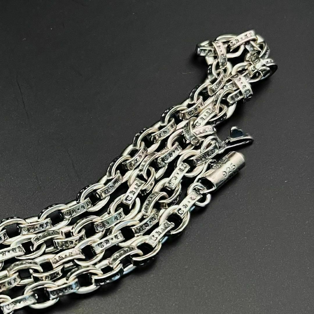 ペーパーチェーン ネックレス 50cm シルバー925 ペーパーチェーン ネックレス 50cm シルバー925