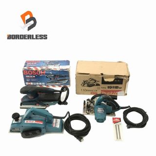 マキタ(Makita)の☆中古 3点セット☆makita マキタ 125mm 内装マルノコ 5241 電気カンナ 1911B(替刃付き) ボッシュ サンダ GSS23AE/MF 89242(工具)