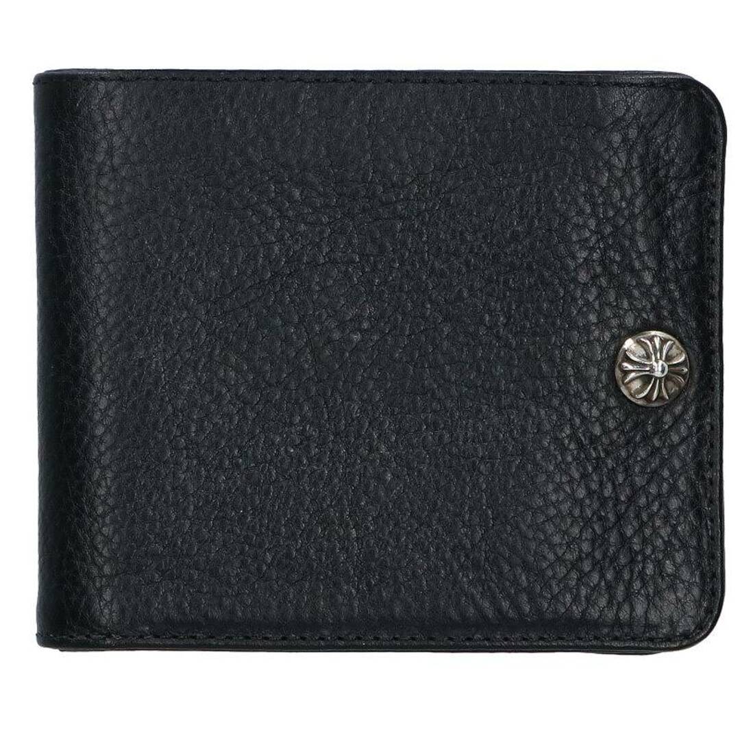 Chrome Hearts(クロムハーツ)のクロムハーツ  1SNAP/1スナップ クロスボールボタンレザーウォレット財布 メンズ ハンドメイドのファッション小物(財布)の商品写真