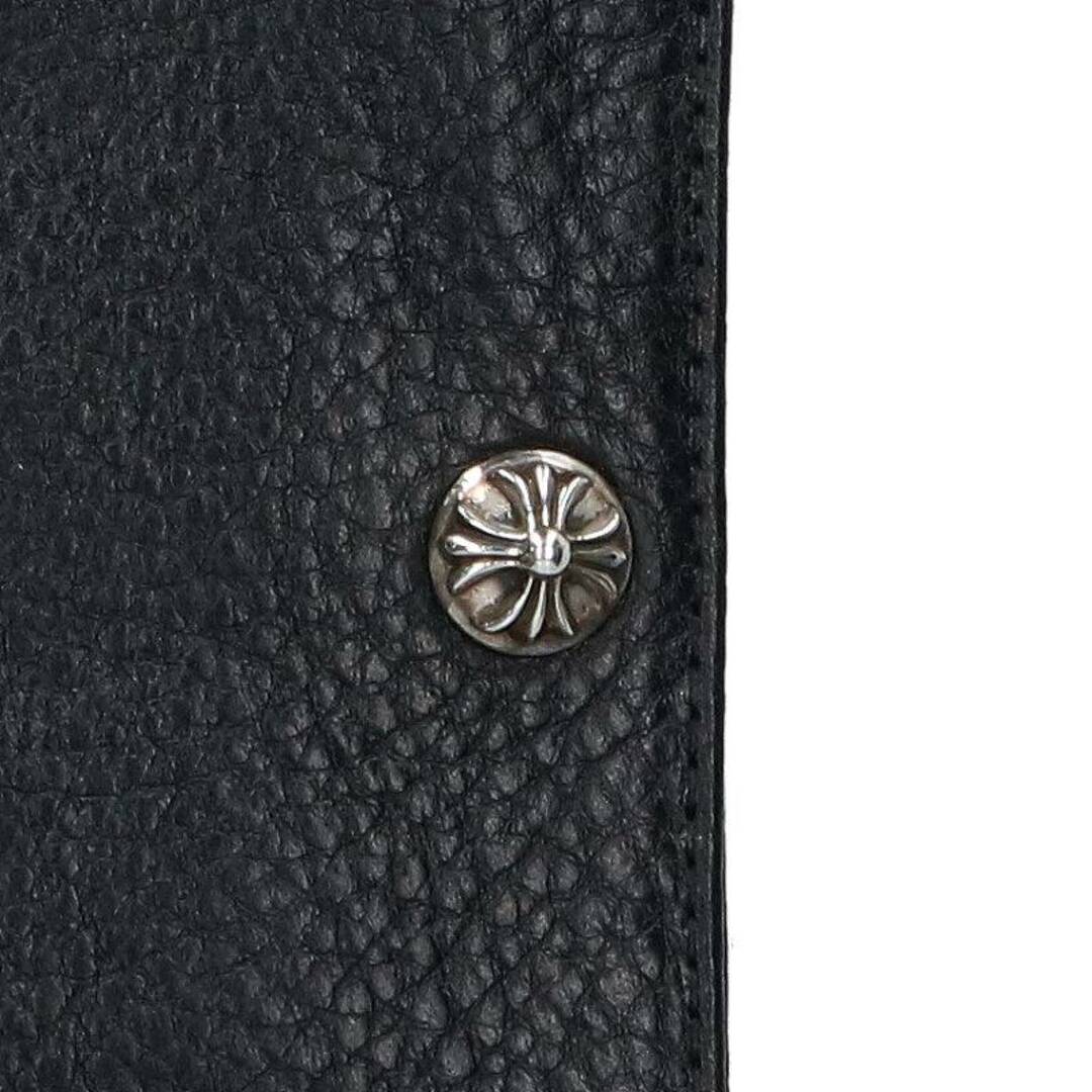 Chrome Hearts(クロムハーツ)のクロムハーツ  1SNAP/1スナップ クロスボールボタンレザーウォレット財布 メンズ ハンドメイドのファッション小物(財布)の商品写真