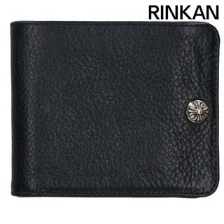 クロムハーツ(Chrome Hearts)のクロムハーツ  1SNAP/1スナップ クロスボールボタンレザーウォレット財布 メンズ(財布)