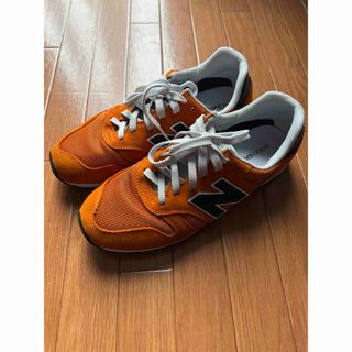 NEW BALANCE ML373VS2スニーカー オレンジ 26.5cm(スニーカー)