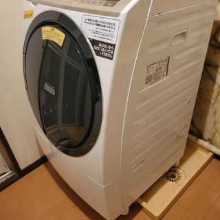 HITACHI 2020年製ドラム式洗濯乾燥機 BD-SV110EL(W)(洗濯機)