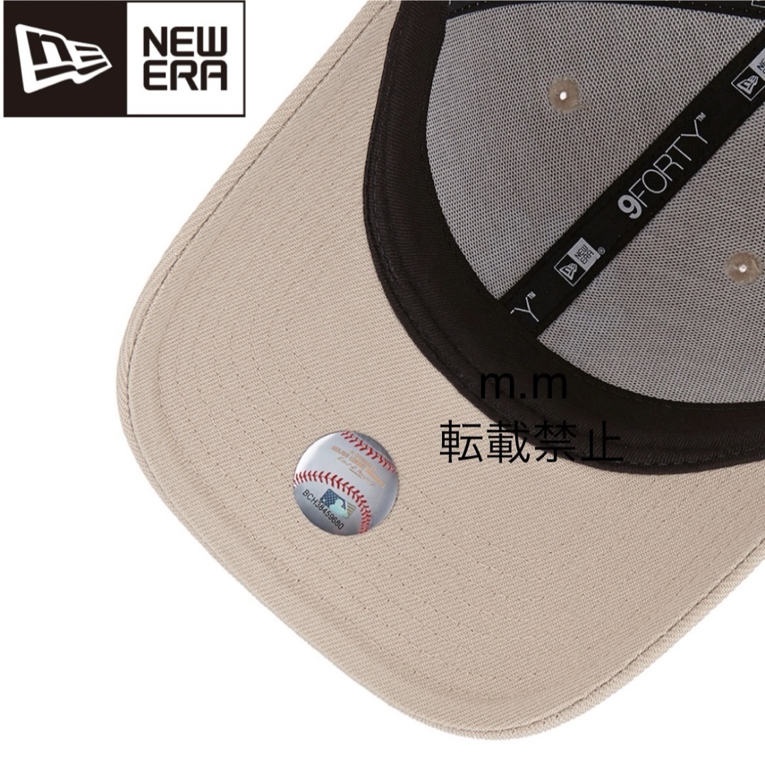 NEW ERA(ニューエラー)のニューエラ キャップ 帽子 ハット メンズ レディース モカベージュ ホワイト レディースの帽子(キャップ)の商品写真
