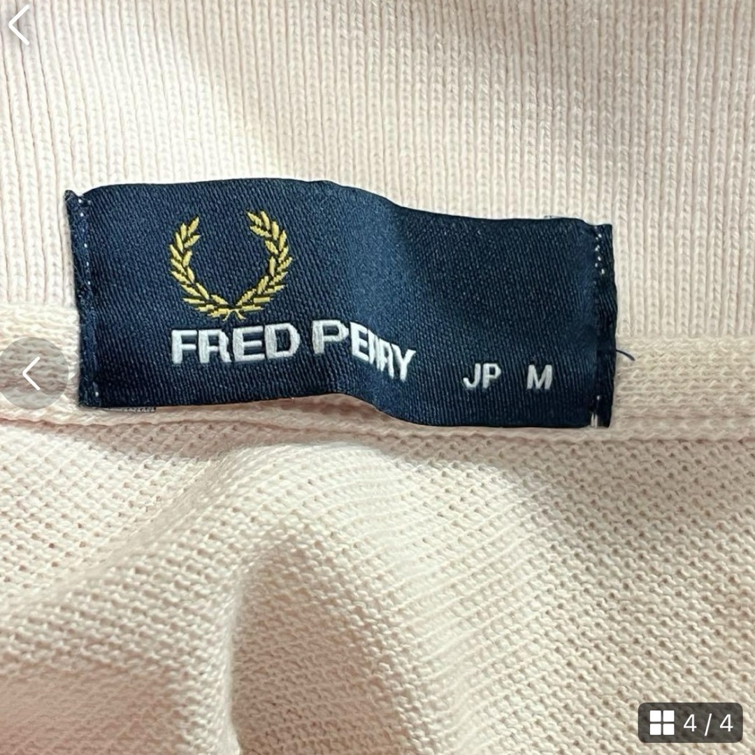 FRED PERRY(フレッドペリー)のFRED PERRY フレッドペリー　トップス　半袖　メンズ　ポロシャツ　M 夏 メンズのトップス(ポロシャツ)の商品写真