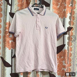 FRED PERRY フレッドペリー　トップス　半袖　メンズ　ポロシャツ　M 夏