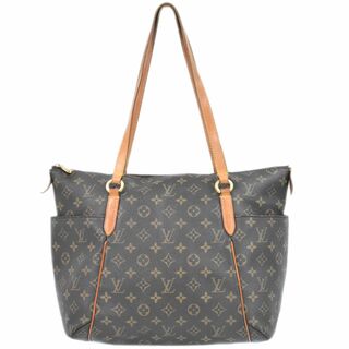 ルイヴィトン(LOUIS VUITTON)の本物 ルイヴィトン LOUIS VUITTON LV トータリー MM モノグラム トートバッグ ショルダーバッグ ブラウン M56689 Totally ビトン バッグ 中古(トートバッグ)