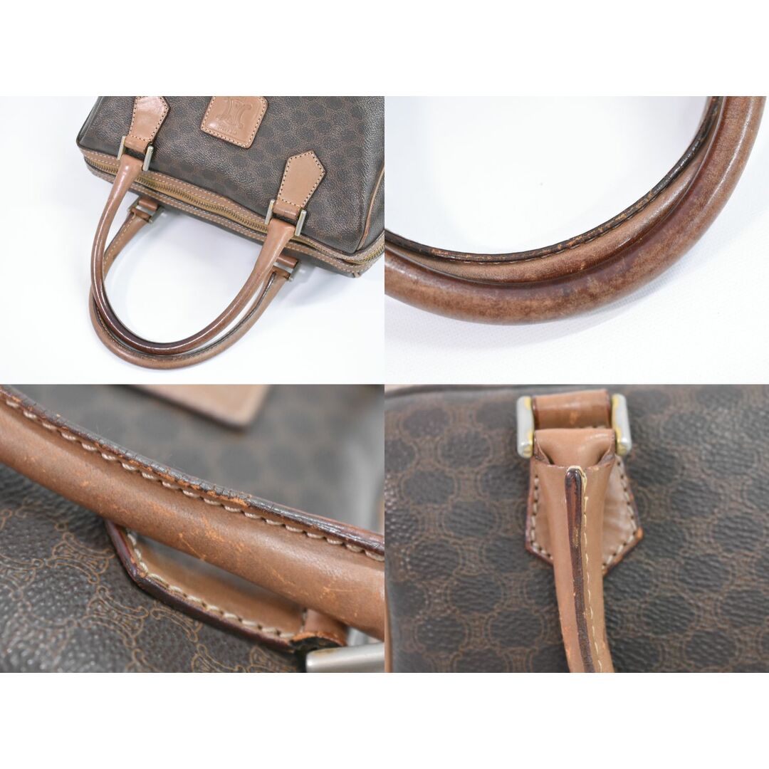 CELINE - 本物 セリーヌ CELINE マカダム ミニボストンバッグ CELINE - 本物 セリーヌ CELINE マカダム ミニボストンバッグ