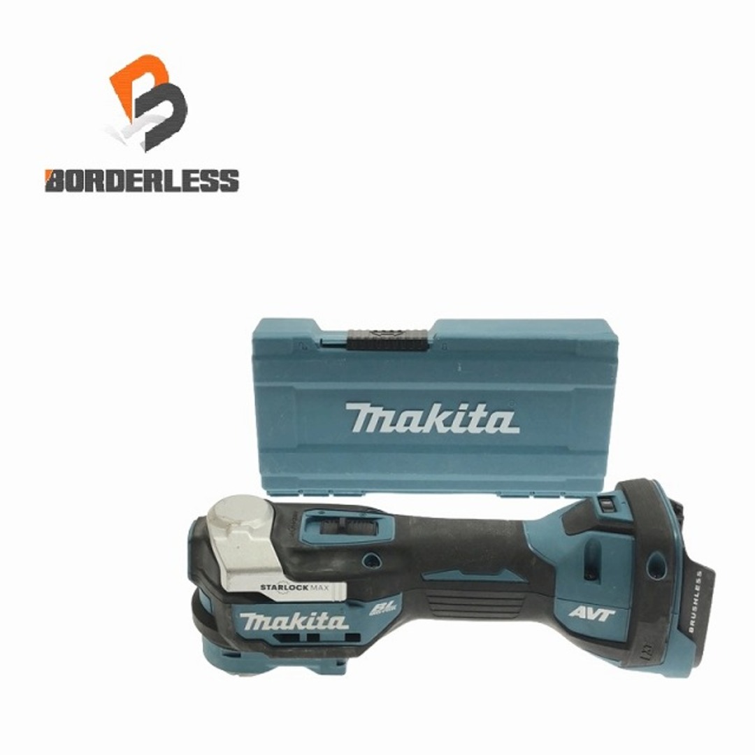 Makita(マキタ)の☆中古品☆makita マキタ 18V 充電式マルチツール TM52D 本体 ケース付き コードレス カットソー マルチパワーツール 90122 自動車/バイクのバイク(工具)の商品写真