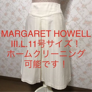 ★MARGARET HOWELL/マーガレットハウエル★大きいサイズ！スカートⅢ