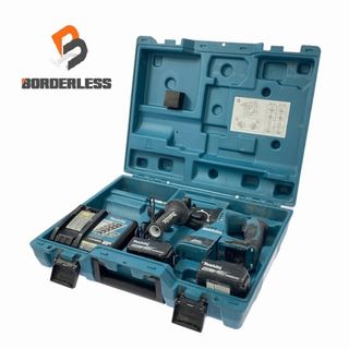 マキタ(Makita)の☆中古品☆makita マキタ 18V 24mm 充電式ハンマドリル HR244DRGX バッテリー(18V 6.0Ah)2個 充電器 ケース付き 90132(工具)