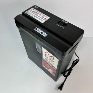 美品 ナカバヤシ パーソナルシュレッダー A4x5枚まとめて裁断 HES-101