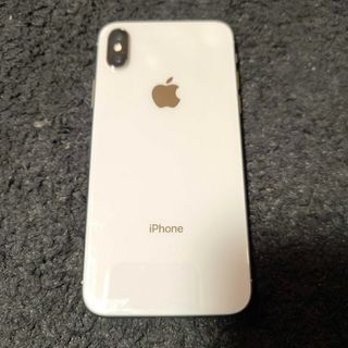 iPhone X ホワイト　64GB(スマートフォン本体)