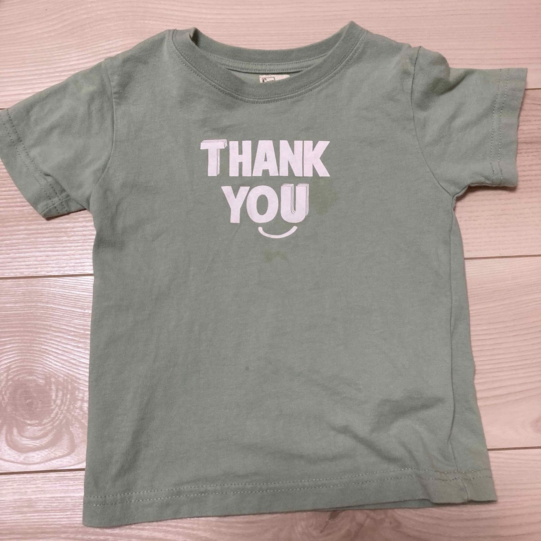 coen(コーエン)のcoen  THANK YOU tシャツ  キッズ/ベビー/マタニティのキッズ服男の子用(90cm~)(Tシャツ/カットソー)の商品写真