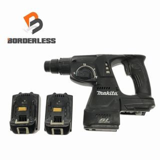 マキタ(Makita)の☆中古品☆ オマケ付♪ makita マキタ 24mm 18V 充電式ハンマドリル HR244DZ 本体のみ 黒/ブラック 90223(工具)