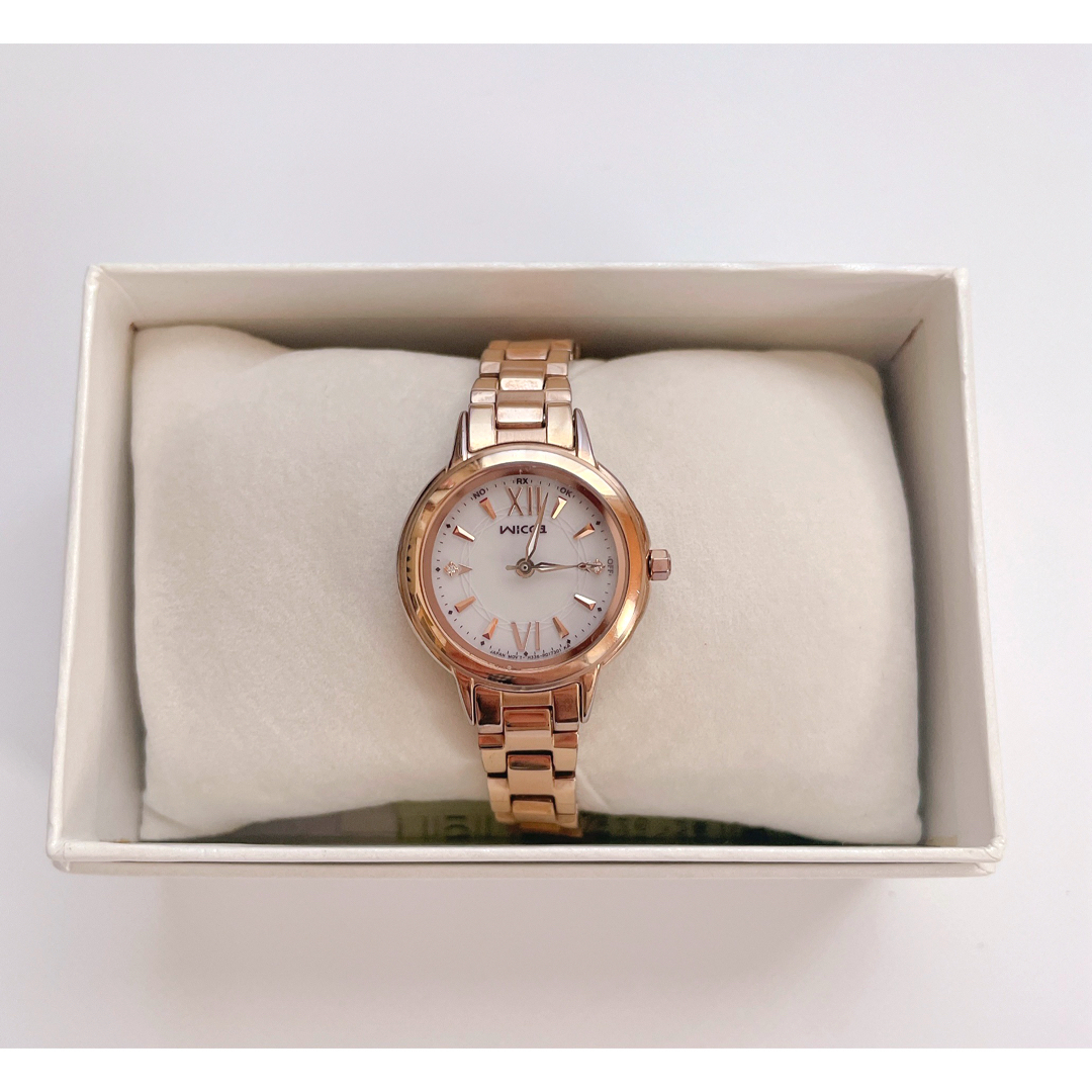CITIZEN(シチズン)のCITIZEN シチズン Wicca ソーラー 電波 腕時計 レディース レディースのファッション小物(腕時計)の商品写真