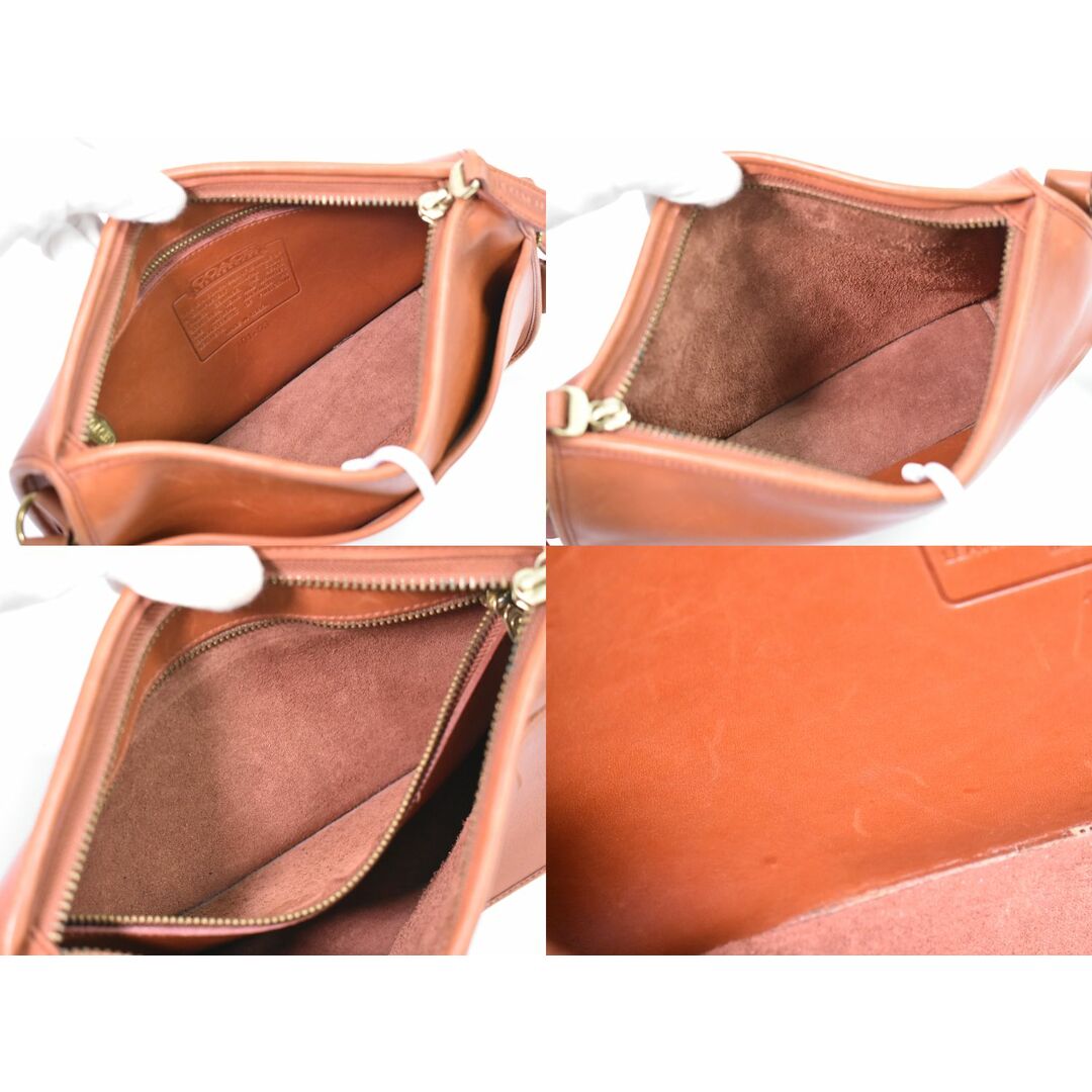 COACH - 本物 コーチ COACH レザー ショルダーバッグ ポシェット COACH - 本物 コーチ COACH レザー ショルダーバッグ ポシェット